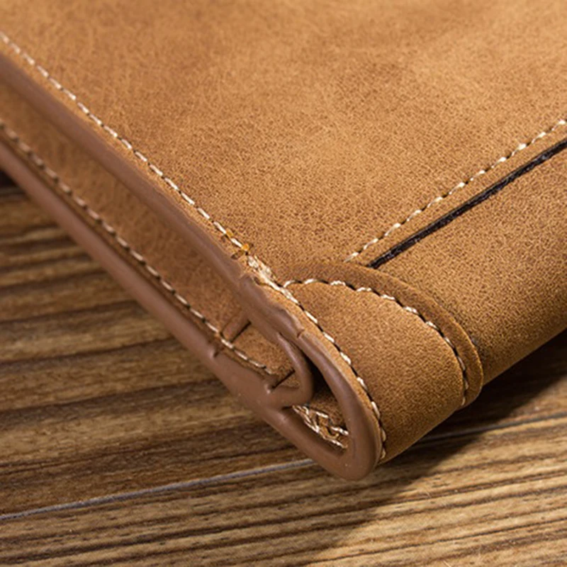 Мужской кошелек кожаный|portefeuille homme|men wallet pursewallet dollar men |
