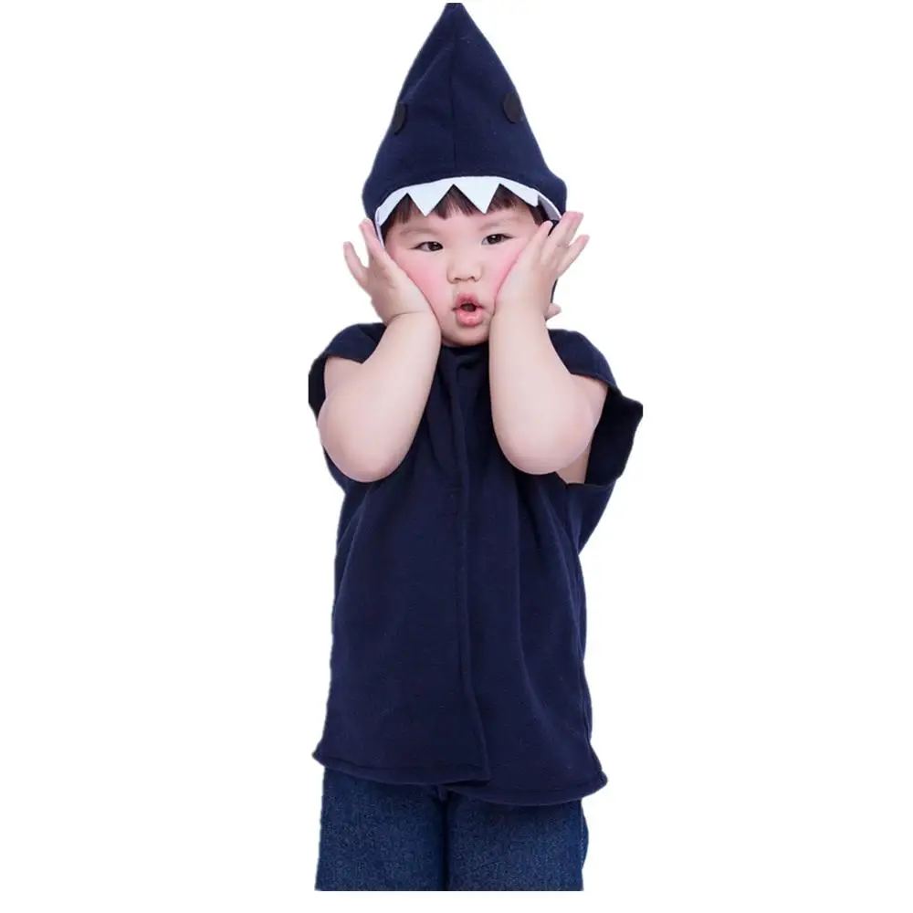 Детский комбинезон костюм для косплея сценический модный акулы маскарадный