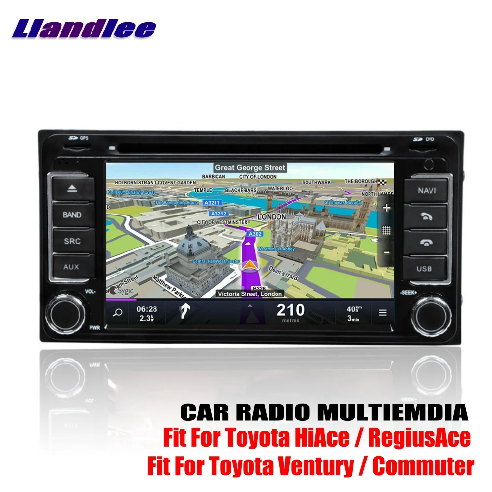 Liandlee Android автомобильный Радио CD DVD плеер GPS Navi карты камера OBD ТВ для Toyota
