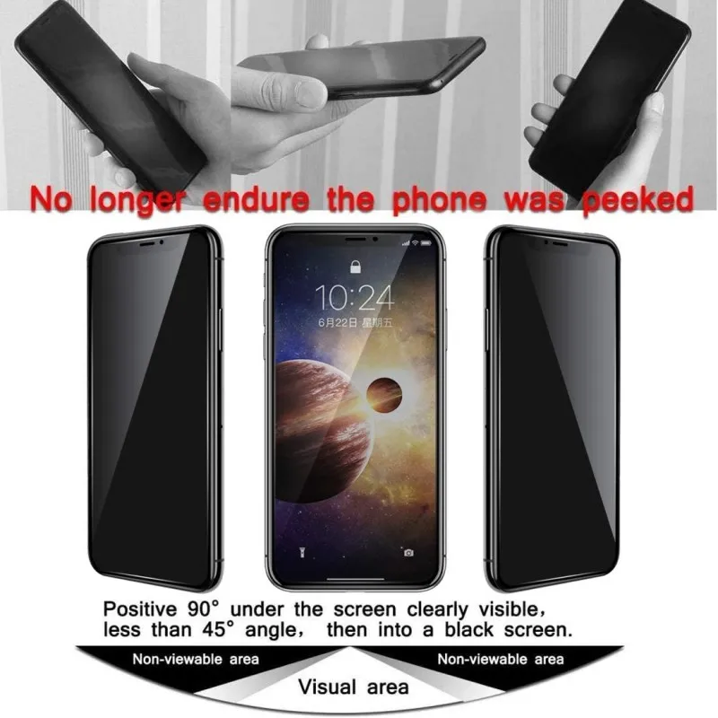 Hydrogel Film For Samsung Galaxy S21 S10 Plus Privacy Peep Soft Screen Protector For Samsung S20 FE Note 10 Plus Protective Film