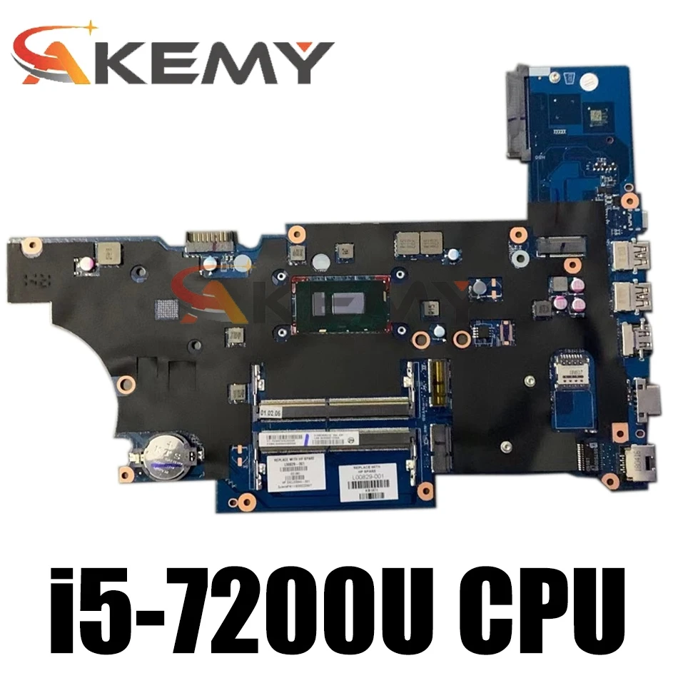 

12610-601 L12610-001 L12610-501 DA0X8CMB6E0 For HP ProBook 450 G5 Laptop motherboard i5-7200U 100% fully Tested