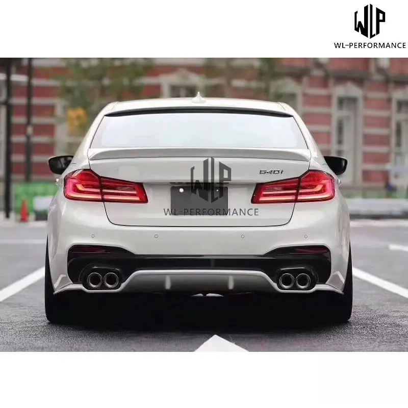Диффузор заднего бампера G30 G38 из углеродного волокна/FRP для BMW 5 серии 530i 540i