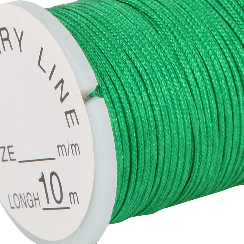 

10 Rolls Nylon Beading Thread Cord For DIY Jewellery Making Mixed Colors 0.8mm