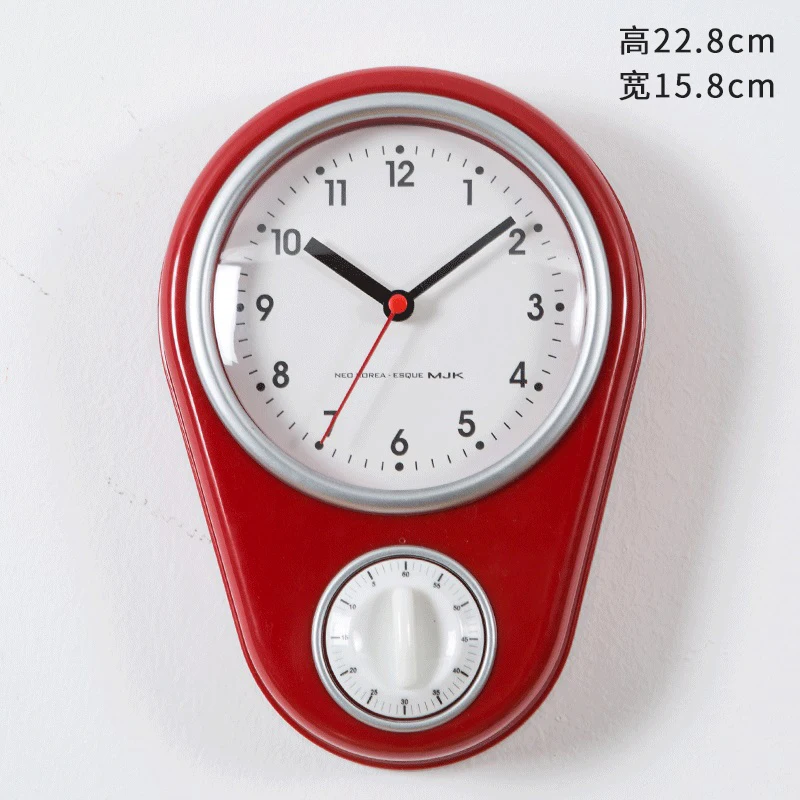 Маленькие настенные часы декоративные электронные для гостиной украшения дома