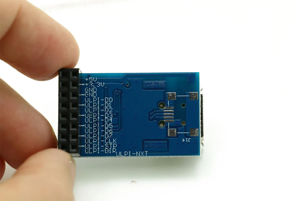 Высокоскоростной USB модуль может быть подключен к STM32F429BI/STM32F746 макетная плата