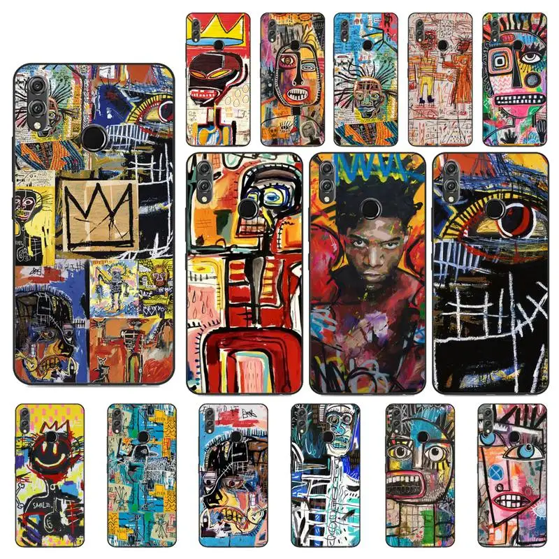 

Yinuoda Jean Michel Basquiat Painting Phone Case For Huawei Honor 8 8S 8X 8A 9 9X 10 20 Lite 7C 7A 10i 20i