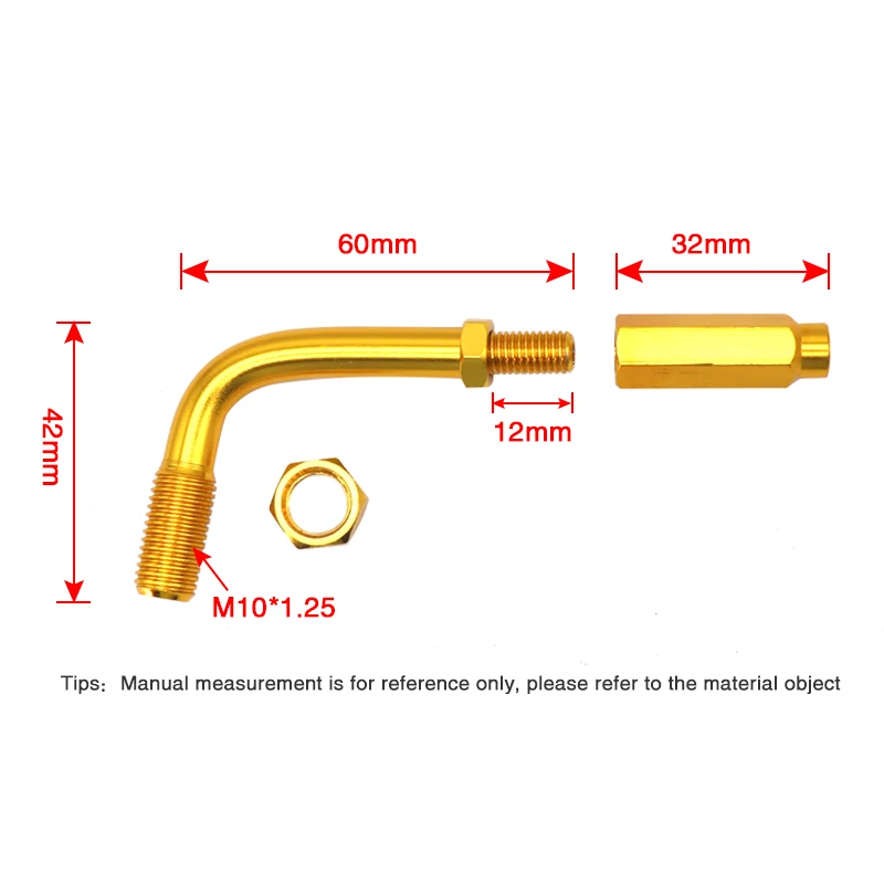 Sclmotos- CNC Motorcycle 90 Degree Adjuster Throttle Cable Screw Head Brake Clutch Wire For Dirt Pit Bike Moped Scooter - купить по