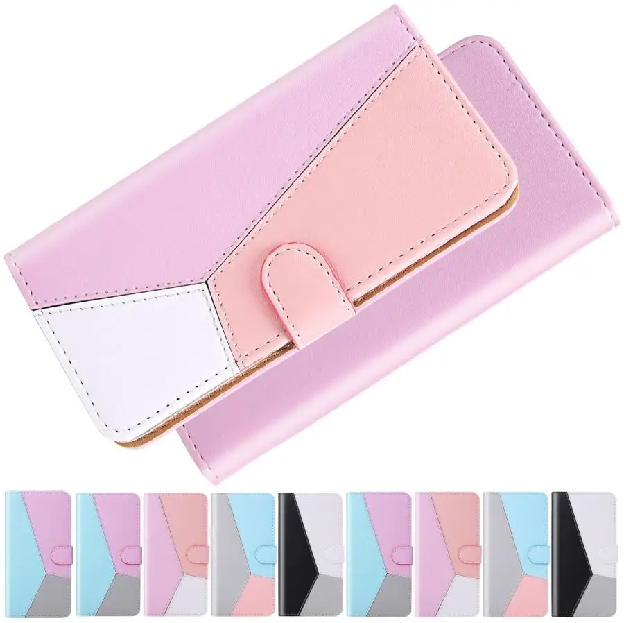 Симпатичный популярный цветной флип кошелек для телефона чехол Huawei Nova 4E 5i Pro Honor 9X