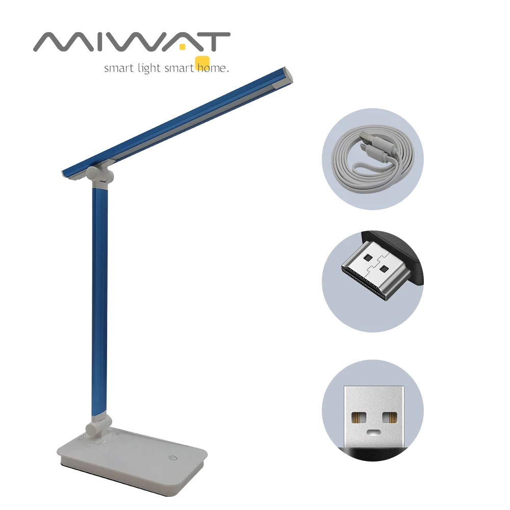 Светодиодный настольный светильник 20 светодиодный s usb зарядка Складная