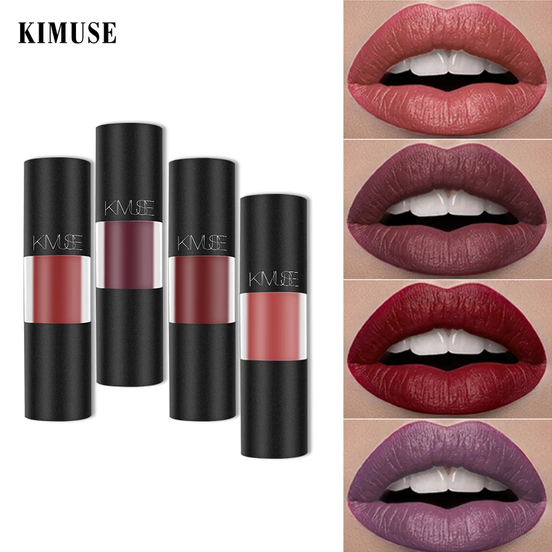 KIMUSE бархатная жидкая губная помада для макияжа стойкий блеск губ прочный