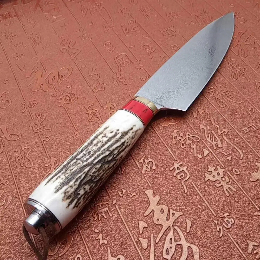 67 слоев японский дамасский нож поварской 8 дюймов зеркальная сталь Дамасские