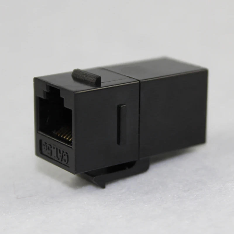 

10 шт. CAT5e Трапецеидальный соединитель RJ45 женский вставка муфта UTP