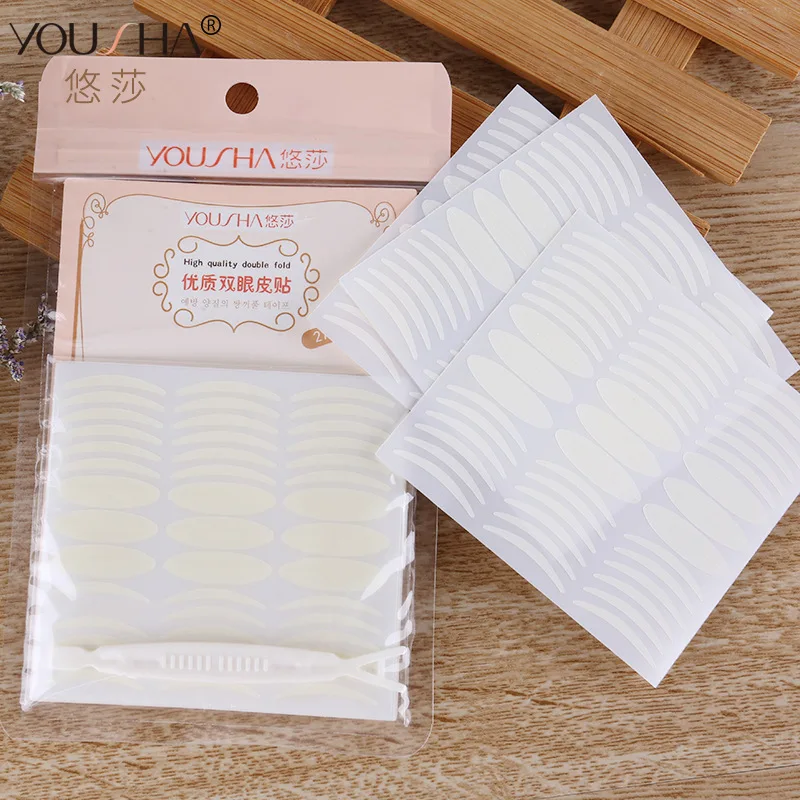 Дышащие скрытые наклейки на веки 270 задняя Сумка красивые глаза 2 вида формы