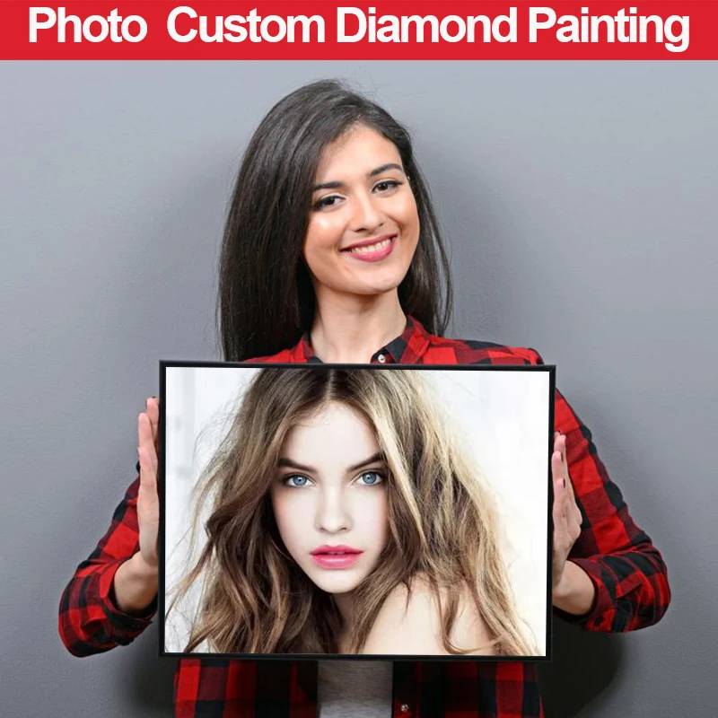 

Photo Custom Diamond Painting 5D DIY Picture of Rhinestones Diamond Embroidery 3D Cross Stitch Home Wedding Decoration