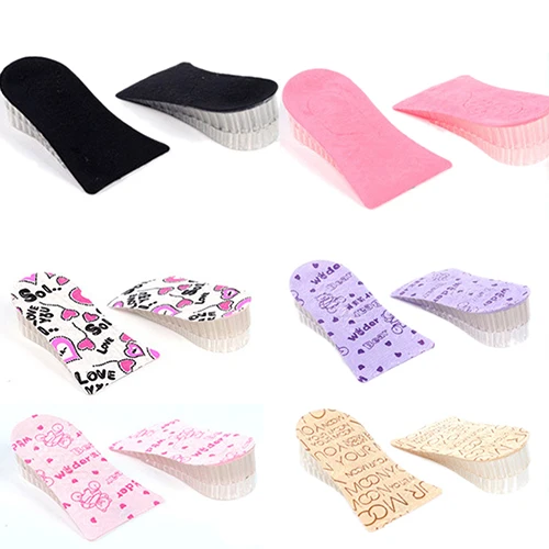 Горячая Распродажа унисекс силиконовые увеличение высоты подъема двухслойные