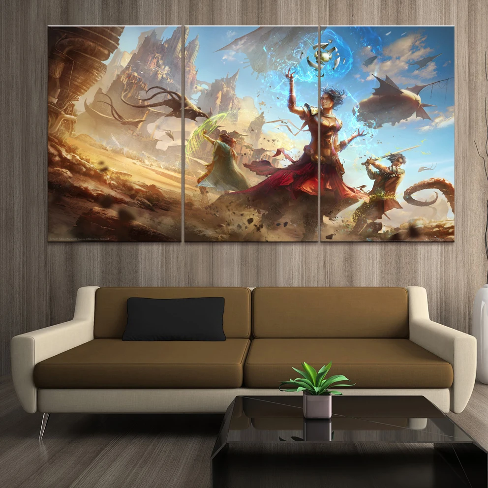 

Home Decor Modular Canvas Picture 3 Piece Torment: Tides of Numenera GAME Painting Poster Art For Home Canvas Painting Wholesale