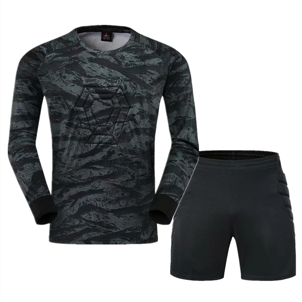 Профессиональная футбольная форма вратаря комплект из Джерси для молодежи и