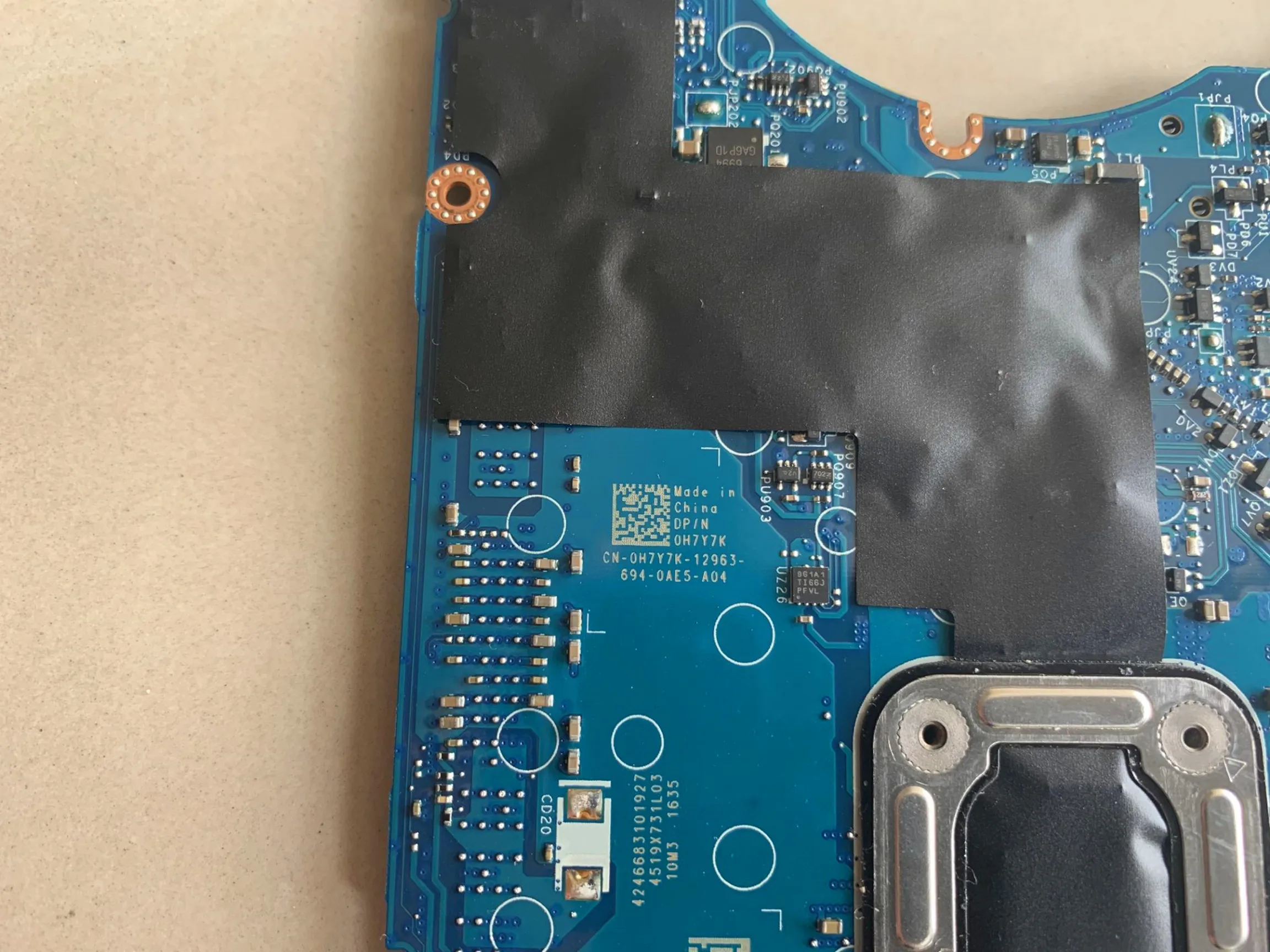 AAZ50 LA-C451P материнская плата для ноутбука DELL Latitude 7270 E7270 Материнская CN-0H7Y7K с SR2F0 I5-6300U