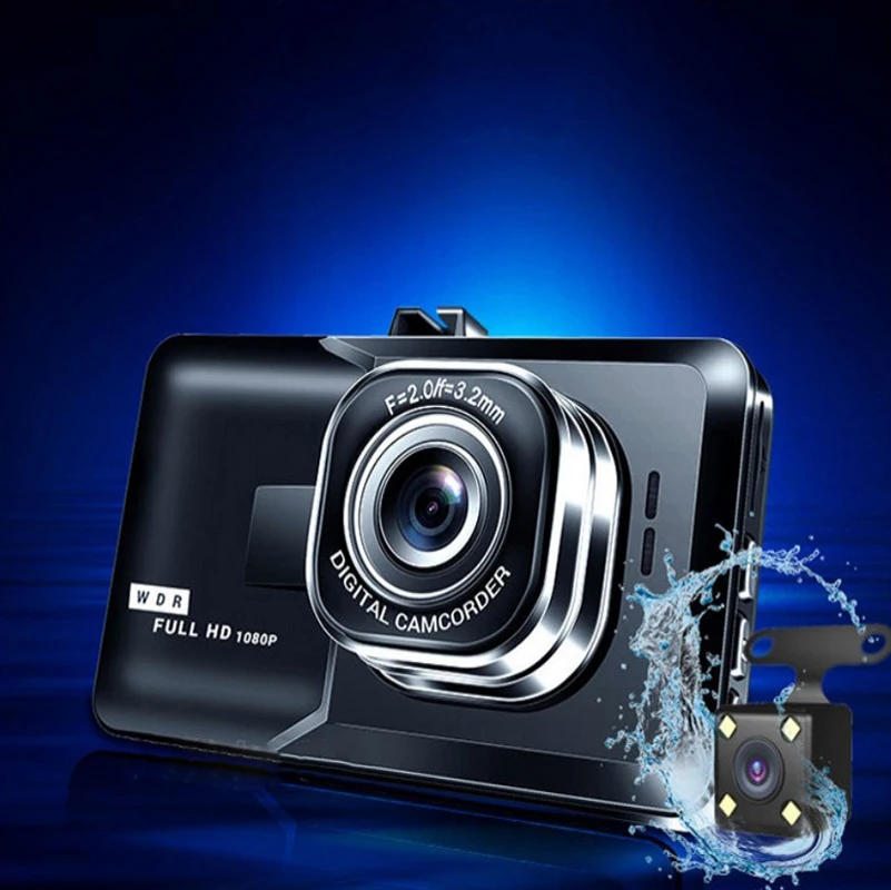 

Automobile Data Recorder Mini Car Night Vision All-in-one Single Lens Hidden Recorder Front and Rear Double Lens ReversingImage