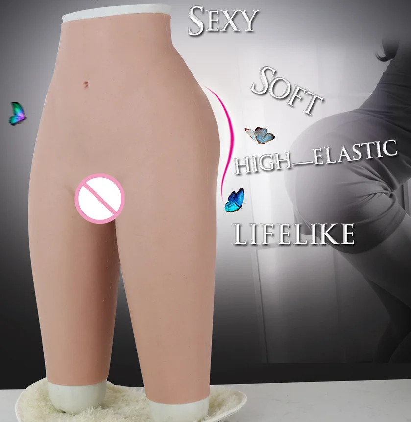 Искусственное Силиконовое женское нижнее белье для трансвестита|Корректирующее