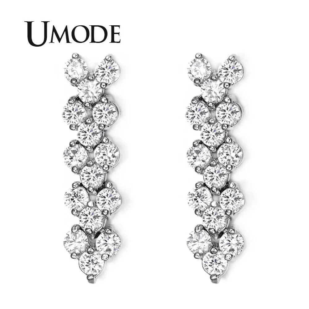 Umode дизайн от римского AAA + цирконий камни проложили серьги UE0040 | Украшения и
