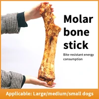 pet molars sticks dog cow bone sticks teddy golden retriever clean tooth bones molars bite resistant dog bones toys for dogs