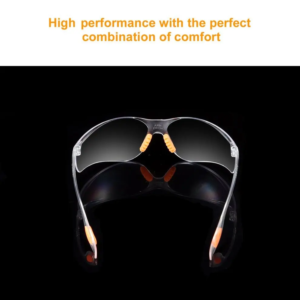 

Safety Glasses Protective Motorcycle Goggles Dust Wind Splash Proof Lab Goggles Light Weight High Strength Impact Resistance