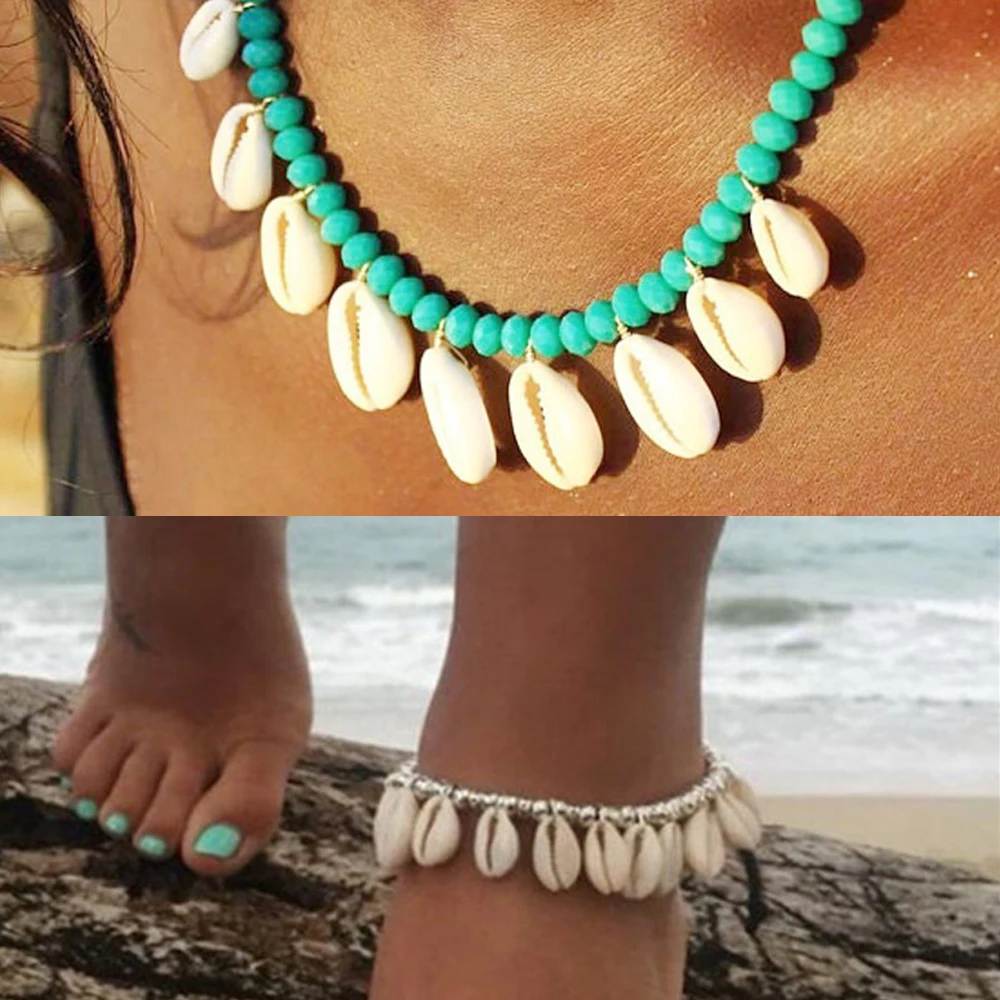 Бусины в виде ракушек овальные ракушки стиле бохо 17-20 мм 10 шт./лот бусины для