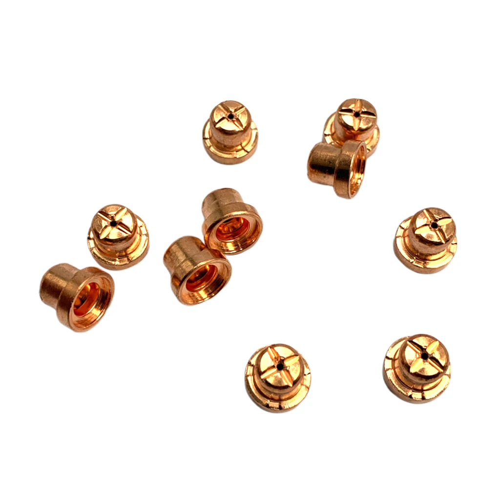 

10Pcs Air Plasma Cutting Torch Parts JG 50 Cutting Consumable Parts Set