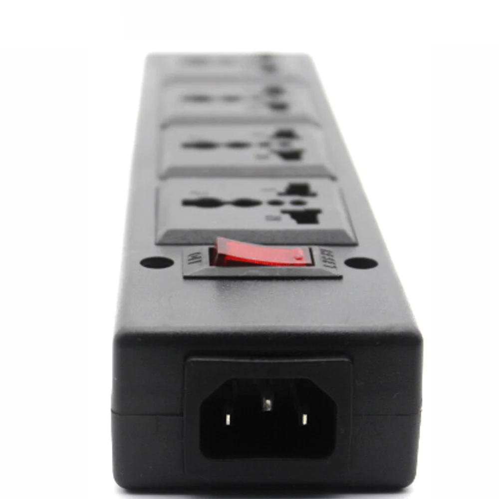 Великобритания Многофункциональный 250v 13a 1 8 m 4 jack Универсальный удлинитель