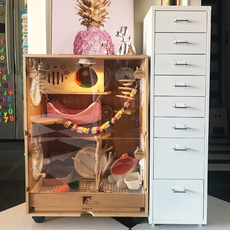 Кондиционер клетка для домашних животных в домах шкафы кормления и клетки|Клетки