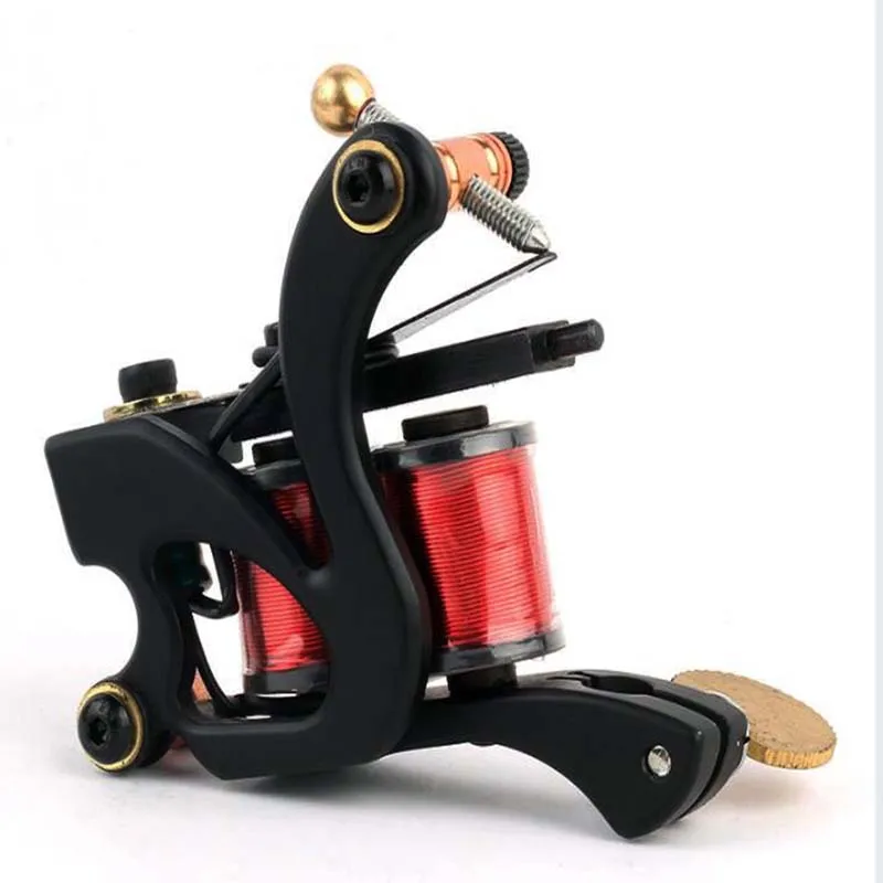 Профессиональная высококачественная татуировочная машина 10 обертываний ручная