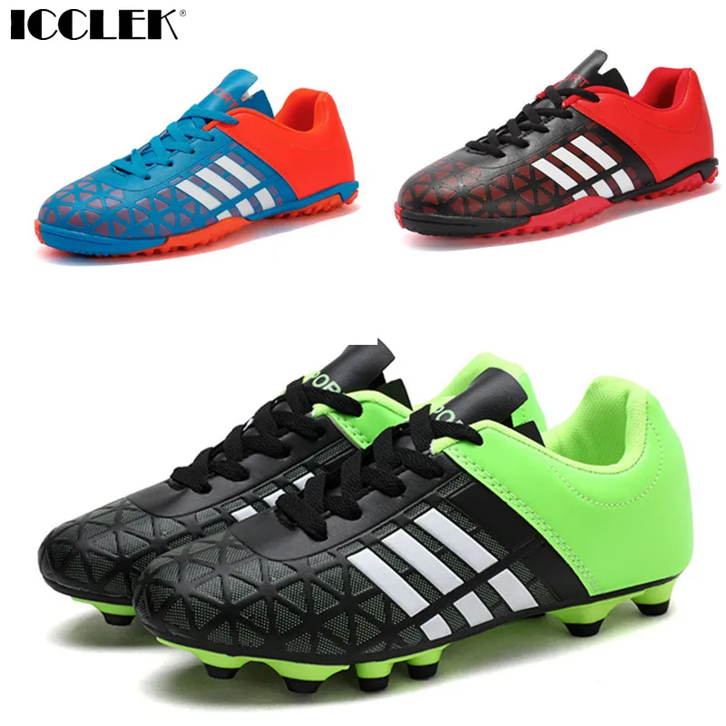 

Children's Sneakers Boy Soccer Running Sport Teenage Football Boots Women Kids Cleats Training Professional Futsal Girl Outdoor