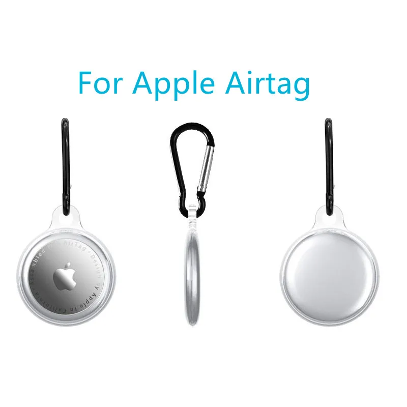 Чехол для Apple Airtag прозрачная защитная цепочка airtag Tracker Locator Device Anti-lost For air tag чехол