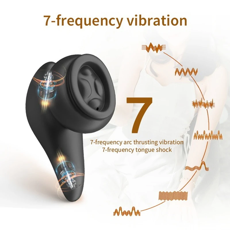 Вагинальный вибратор для секса Минет язык лижущий аппарат фаллоимитатор