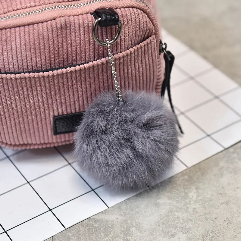 

Women Mini Backpack Corduroy Small Crossbody Bag For Teenage Girl Striped Cloth Fabric Shoulder Bags Ladies Kids Phone Purse