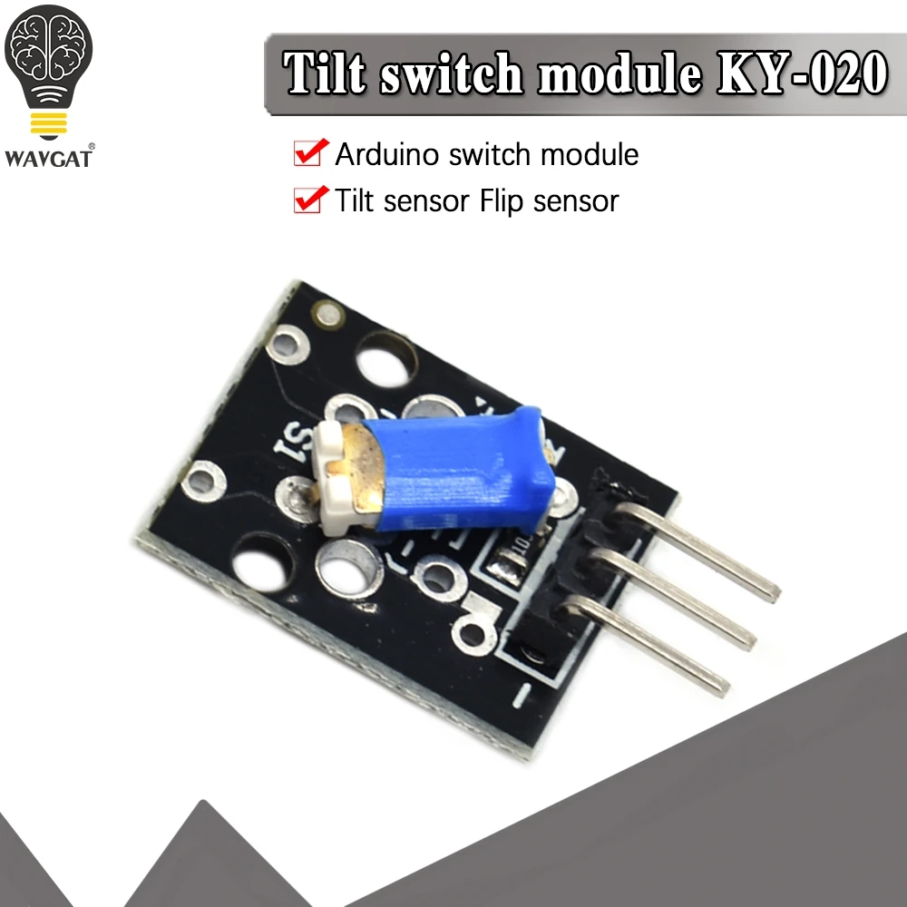Модуль датчика наклона 3-контактного KY-020 3 3-5 в для Arduino 1 шт. | Электронные