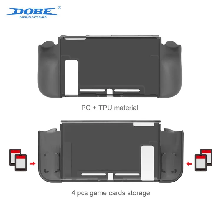 5 In 1 Protective Set For Nintend Swith Console Integrated Case+Screen Protector+Thumb stick Cover+Wet/Dry Wipes+Cleaning Cloth |