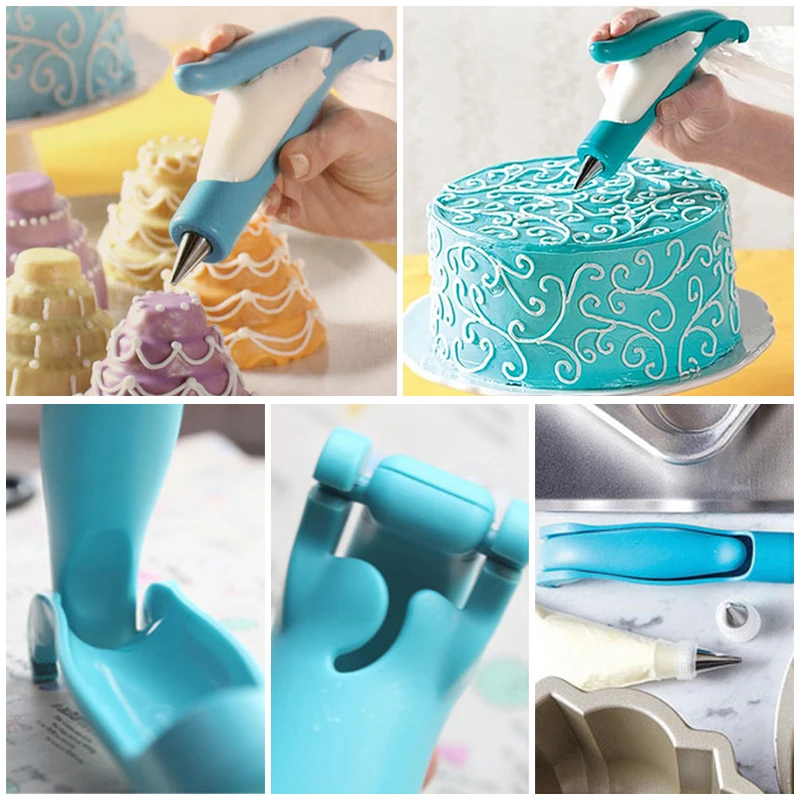 Инструменты для выпечки брызгающий пистолет Набор насадок инструменты