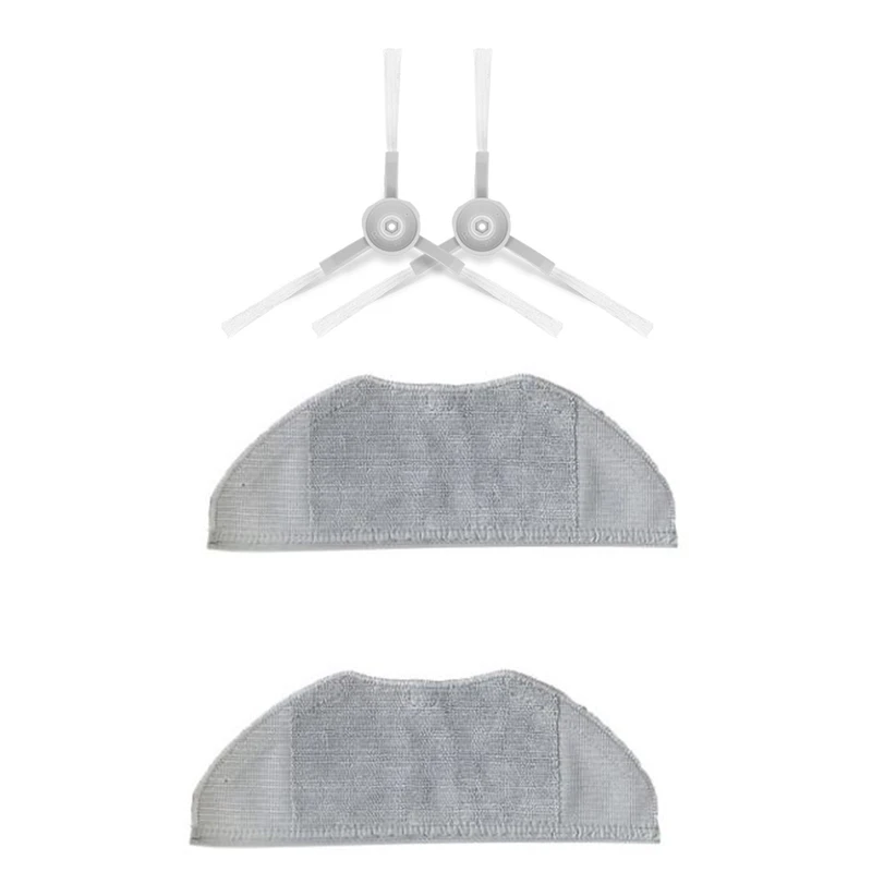 

2Pcs For Xiaomi Mijia Sweeping Robot G1 Rag & 6 Pcs Side Brushes For Xiaomi Mijia G1 Mi Robot Vacuum Cleaner Parts