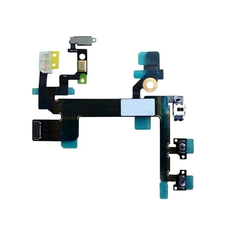 Высококачественный гибкий кабель с кнопкой громкости металлическим держателем