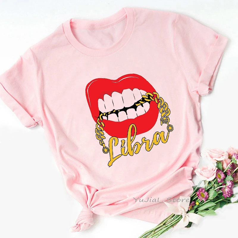 Футболка женская летняя с графическим принтом кусающая губы Дева | Женская