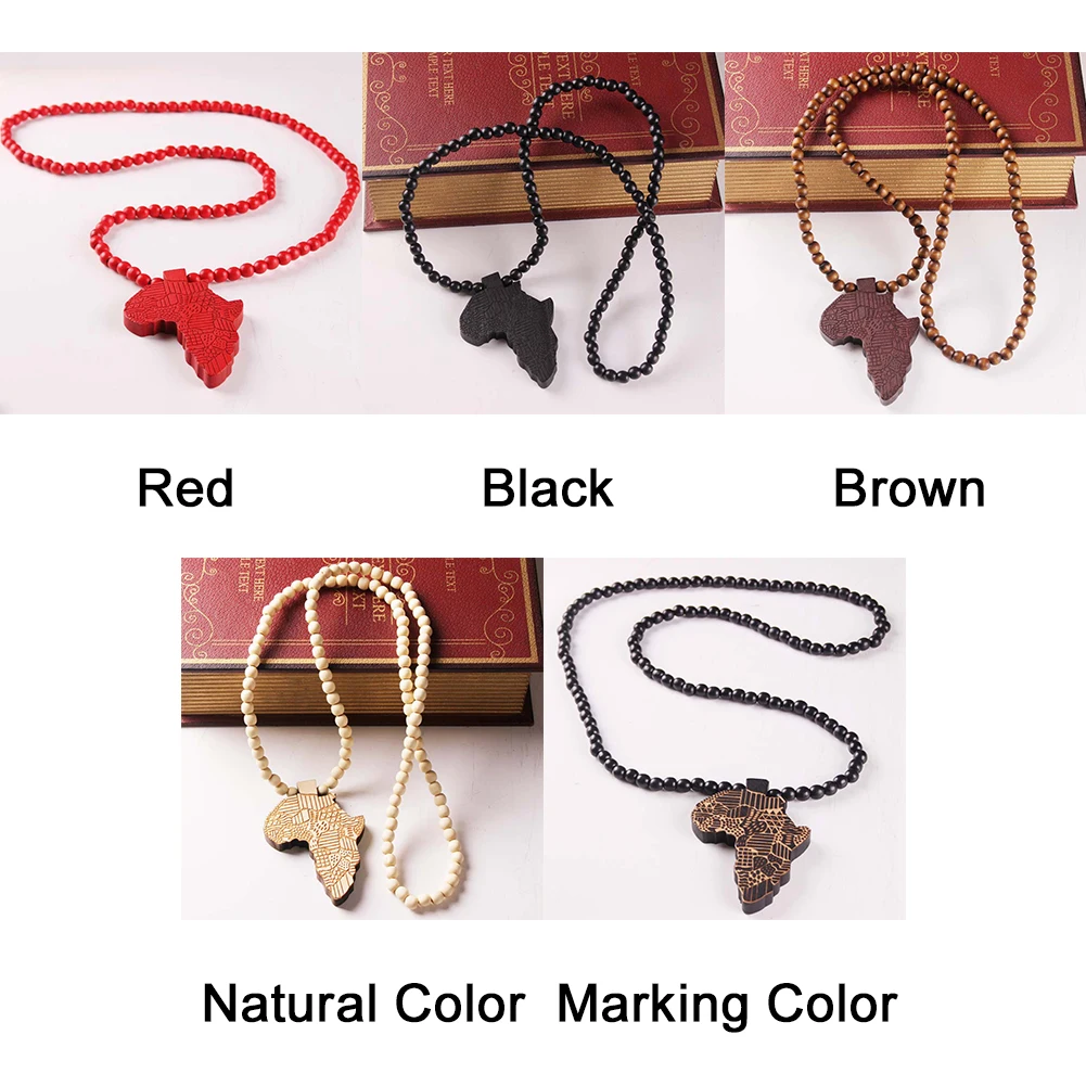 Женские Мужские украшения из бисера деревянная подвеска для ожерелья подарки