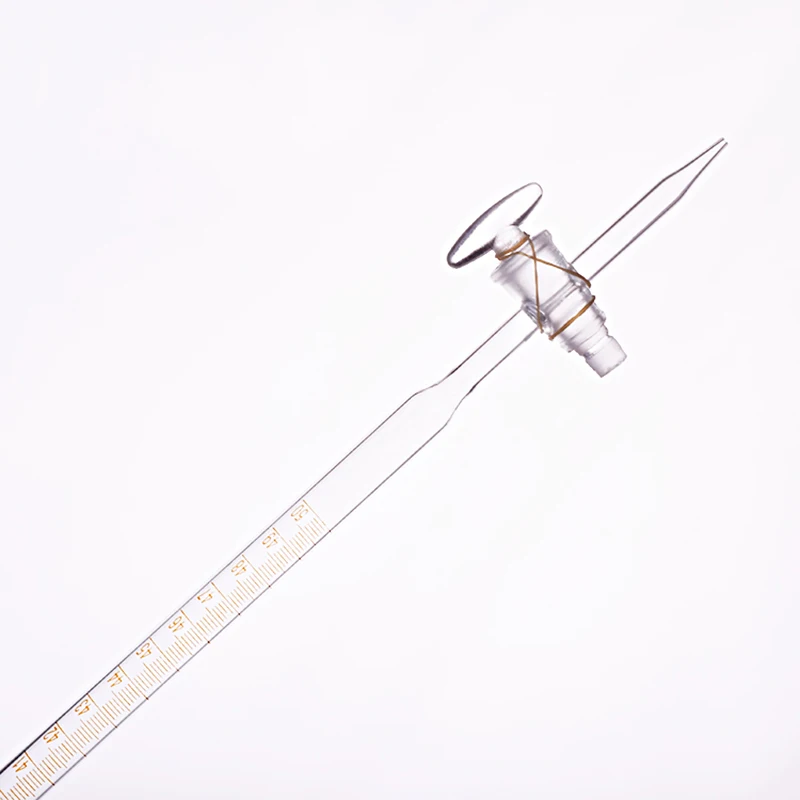 3pcs Acid burette Capacity 10ml With Glass valve switch | Канцтовары для офиса и дома