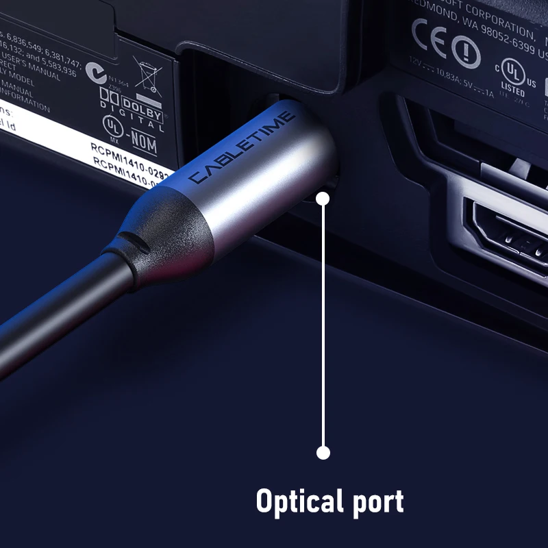 Кабельный Toslink кабель цифровой оптический SPDIF аудио волокно коаксиальный адаптер