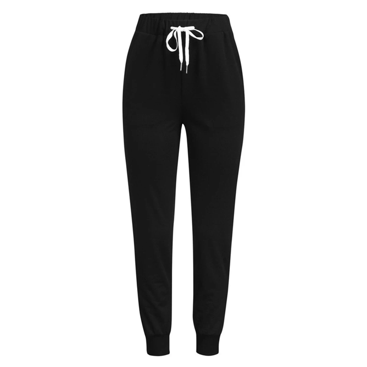 

Summer Thin Sports Pants Female Large Size Loose Student Trousers Casual Cropped Harem Pants