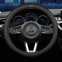 car steering wheel cover set for mazda cx5 cx7 cx3 cx9 rx mx cx30 atenza axela 2017 breathable car styling accessories