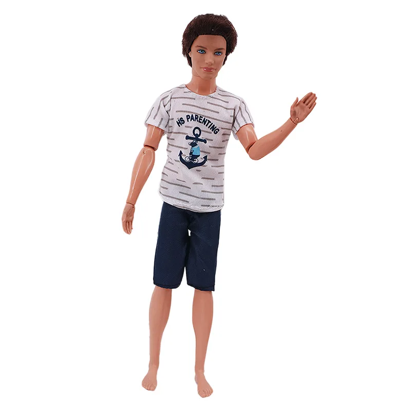 Одежда для куклы принца Кена модный костюм крутая одежда Барби мальчиков детский