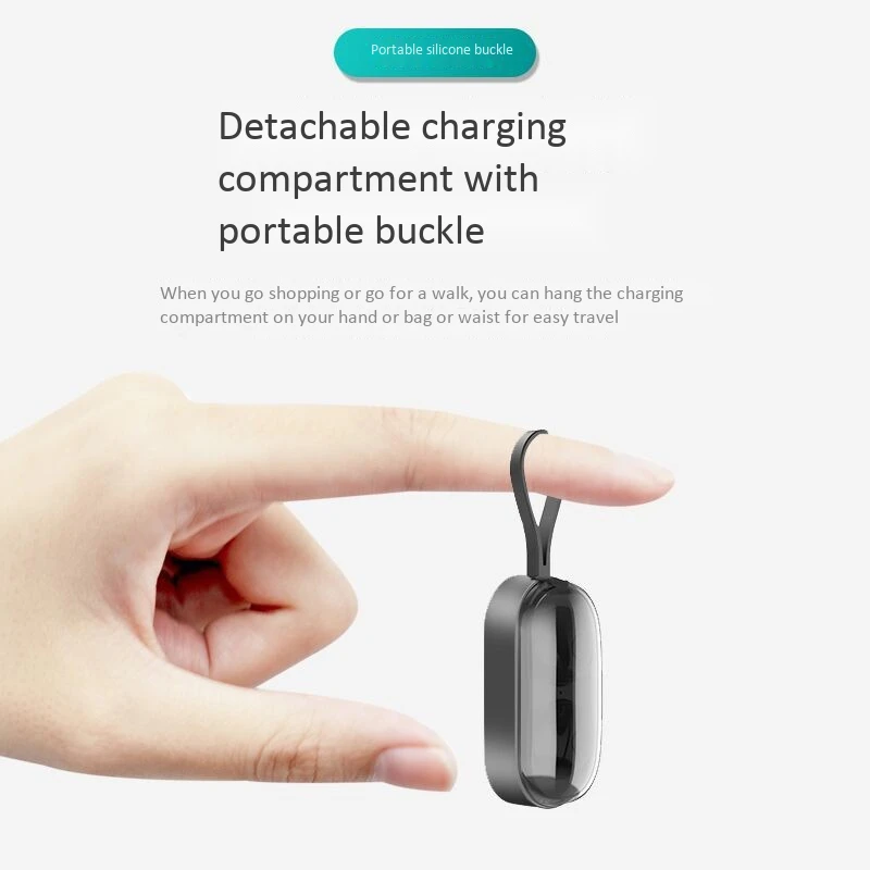 Беспроводные наушники TWS с портативным спортивным браслетом зарядный бокс