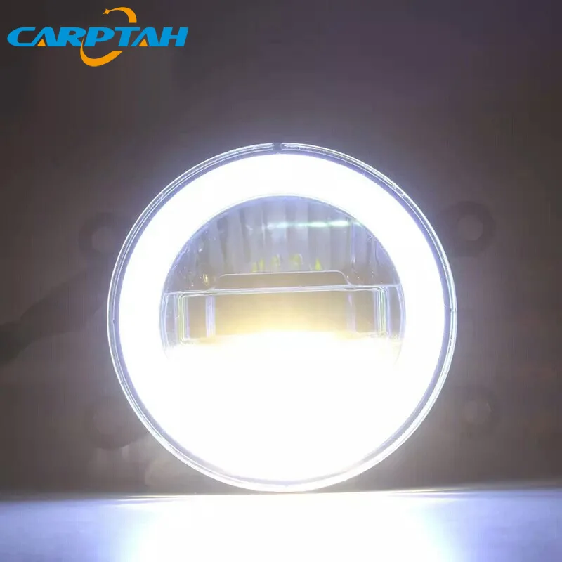 CARPTAH противотуманная фара светодиодный автомобильный светильник дневного DRL 3 в 1